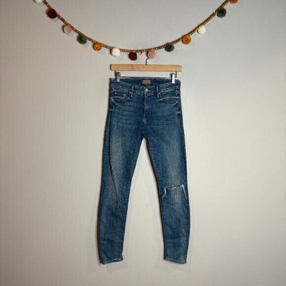 Mother The Looker jeans in High Five wash - Picture 1 of 7